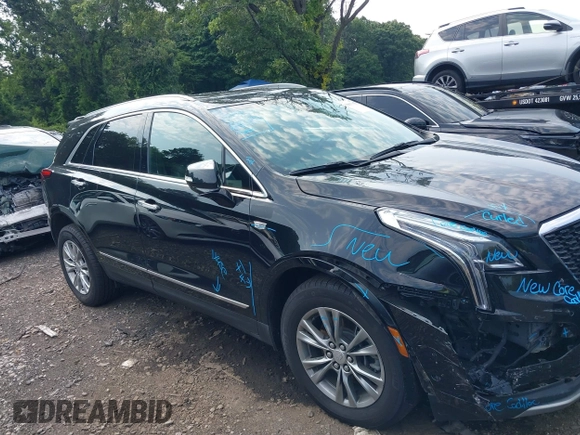 2022 Cadillac XT5 AWD Premium Luxury with VIN 1GYKNDRS9NZ153897, listed as a IAAI auction lot 39837633 with 81,342 mi miles and . Bid and sale history available at DreamBid. Image 13.
