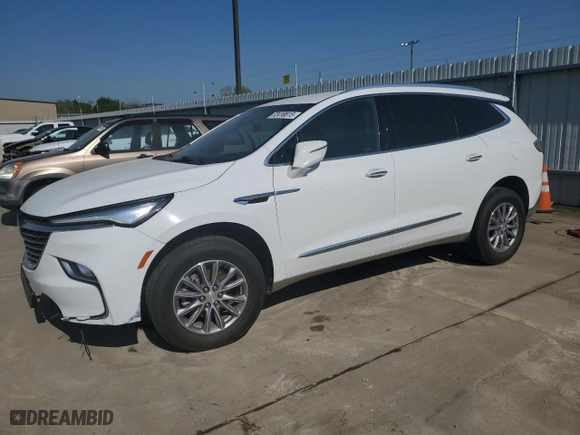 2022 Buick Enclave Premium with VIN 5GAERCKW0NJ150157, listed as a Copart auction lot 52418815 with 111,578 mi miles and Clean Title. Bid and sale history available at carsss.com. Image 1.