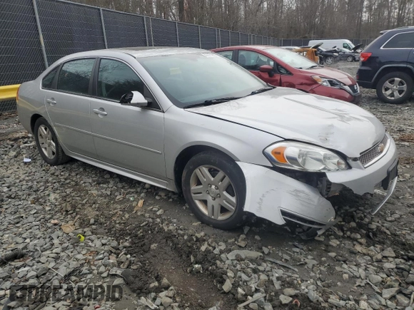 2014 Chevrolet Impala LT with VIN 2G1WB5E38E1177128, listed as a Copart auction lot 43871255 with 145,386 mi miles and Salvage Title. Bid and sale history available at DreamBid. Image 4.
