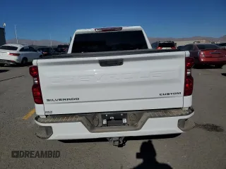 2024 Chevrolet Silverado 1500 Custom with VIN 3GCPABEK1RG316159, listed as a Copart auction lot 88814825 with 7,623 mi miles and Salvage Title. Bid and sale history available at DreamBid. Image 6.