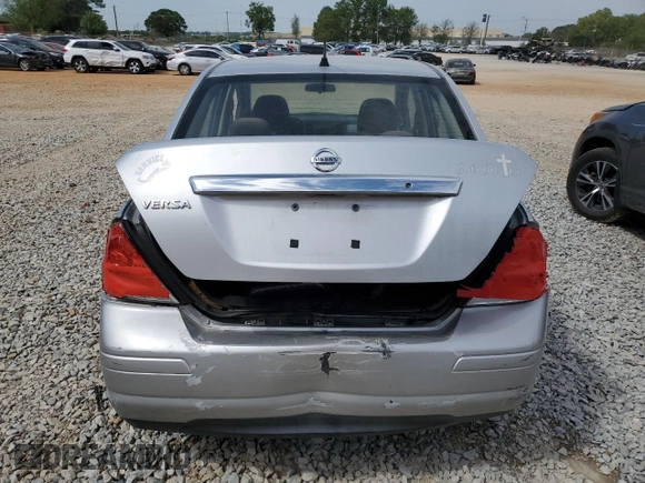 2011 Nissan Versa S with VIN 3N1BC1AP3BL452650, listed as a Copart auction lot 52206885 with 168,427 mi miles and Salvage title. Bid and sale history available at DreamBid. Image 6.