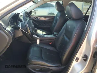 2014 Infiniti Q50 Sport with VIN JN1BV7AP5EM689471, listed as a Copart auction lot 49716815 with 110,461 mi miles and Salvage Title. Bid and sale history available at DreamBid. Image 7.