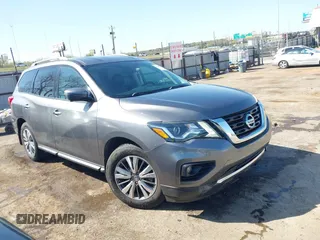 2019 Nissan Pathfinder S with VIN 5N1DR2MN8KC622318, listed as a IAAI auction lot 41997128 with 46,310 mi miles and . Bid and sale history available at DreamBid. Image 13.