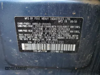 2017 Subaru Forester with VIN JF2SJAACXHG471100, listed as a Copart auction lot 81349614 with 82,864 mi miles and Salvage title. Bid and sale history available at DreamBid. Image 13.