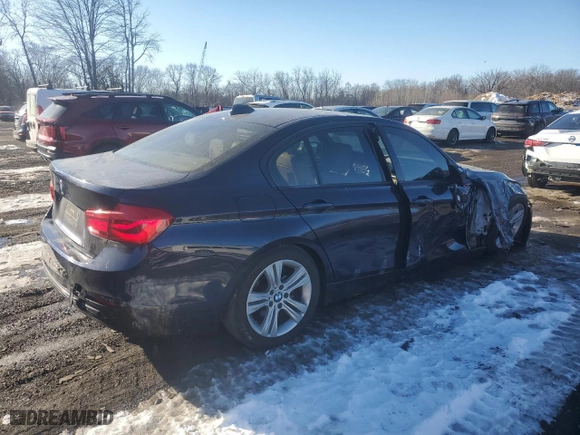 2016 BMW 3 Series 328i xDrive with VIN WBA8E3G53GNU04184, listed as a Copart auction lot 42413365 with 53,905 mi miles and Non Repairable. Bid and sale history available at carsss.com. Image 3.
