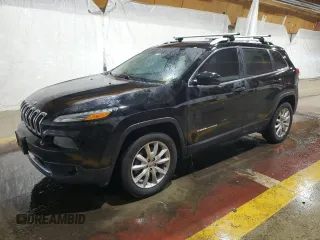 2015 Jeep Cherokee Limited with VIN 1C4PJMDB5FW739725, listed as a Copart auction lot 46169295 with 131,561 mi miles and Clean Title. Bid and sale history available at carsss.com. Image 1.