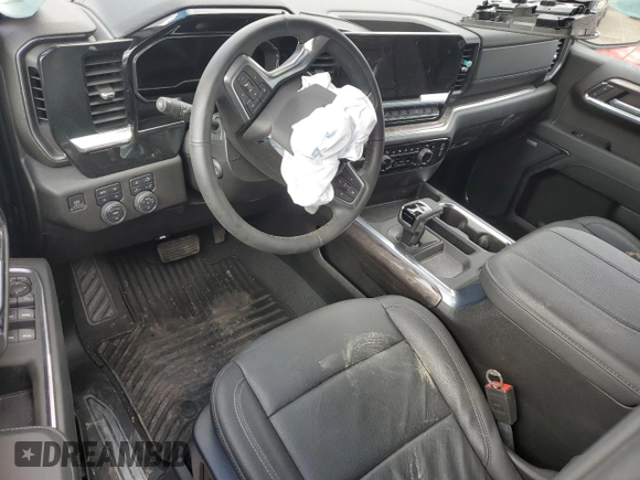 2024 Chevrolet Silverado 1500 LTZ with VIN 1GCUDGEL8RZ150125, listed as a Copart auction lot 48212905 with Not Provided miles and Salvage Title. Bid and sale history available at DreamBid. Image 8.