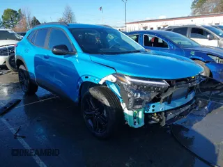 2025 Chevrolet Trax ACTIV with VIN KL77LKEP6SC168747, listed as a IAAI auction lot 41588888 with 216 mi miles. Bid and sale history available at carsss.com. Image 1.