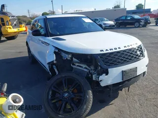 2020 Land Rover Range Rover Velar R-Dynamic S with VIN SALYK2EX6LA280674, listed as a IAAI auction lot 41549312 with 52,364 mi miles. Bid and sale history available at carsss.com. Image 1.