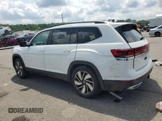 2025 Volkswagen Atlas SE with VIN 1V2HR2CA1SC555919, listed as a Copart auction lot 62876785 with 2,377 mi miles and Non repairable. Bid and sale history available at DreamBid. Image 2.