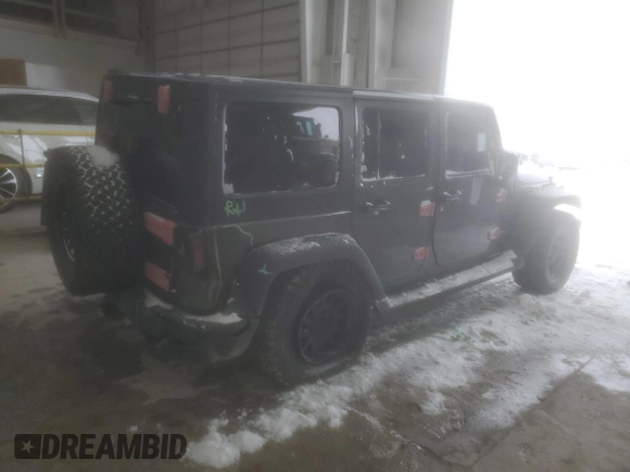 2016 Jeep Wrangler Unlimited Rubicon z VIN 1C4HJWFGXGL211657, wystawiony jako Copart lot #45135355 z przebiegiem 97 046 mil mil oraz Szkoda całkowita • Salvage title. Historia ofert i sprzedaży dostępna na DreamBid. Obrazek 3.