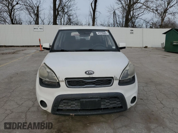2012 Kia Soul with VIN KNDJT2A55C7452166, listed as a Copart auction lot 47270505 with 127,461 mi miles and Salvage Title. Bid and sale history available at carsss.com. Image 5.
