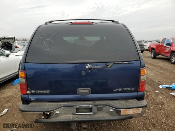 2001 Chevrolet Tahoe LT with VIN 1GNEK13T41J142169, listed as a Copart auction lot 42588715 with 0 mi miles and Salvage Title. Bid and sale history available at carsss.com. Image 6.