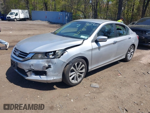 2015 Honda Accord Sport with VIN 1HGCR2F52FA029201, listed as a IAAI auction lot 42135014 with 203,855 mi miles and . Bid and sale history available at DreamBid. Image 18.