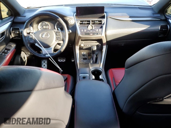 2018 Lexus NX with VIN JTJBARBZ0J2151803, listed as a Copart auction lot 43725645 with 141,170 mi miles and Salvage Title. Bid and sale history available at carsss.com. Image 8.