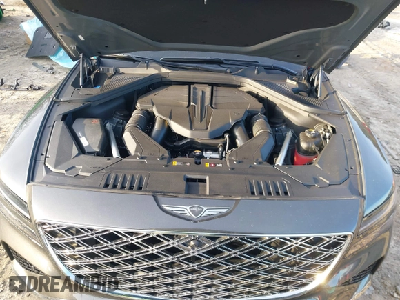 2025 Genesis GV80 Prestige with VIN KMUHEESC8SU222772, listed as a IAAI auction lot 41220766 with 3,528 mi miles and . Bid and sale history available at DreamBid. Image 10.