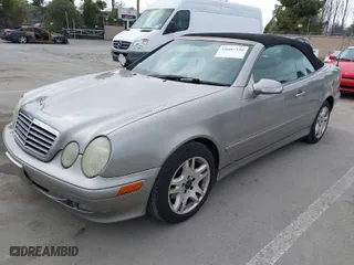2003 Mercedes-Benz CLK-Class 3.2L with VIN WDBLK65G13T138714, listed as a IAAI auction lot 41667330 with 235,314 mi miles. Bid and sale history available at carsss.com. Image 2.