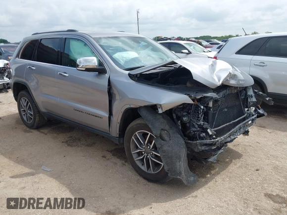 2020 Jeep Grand Cherokee Limited X with VIN 1C4RJFBG1LC122774, listed as a IAAI auction lot 42121813 with 46,029 mi miles and . Bid and sale history available at DreamBid. Image 1.