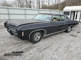 1969 Chevrolet Caprice z VIN 166479U185483, wystawiony jako Copart lot #78575324 z przebiegiem 59 666 mil mil oraz Szkoda całkowita • Salvage title. Historia ofert i sprzedaży dostępna na DreamBid. Obrazek 1.
