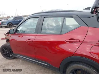 2022 Nissan Kicks SR with VIN 3N1CP5DV1NL496189, listed as a IAAI auction lot 41401981 with 33,969 mi miles. Bid and sale history available at carsss.com. Image 15.