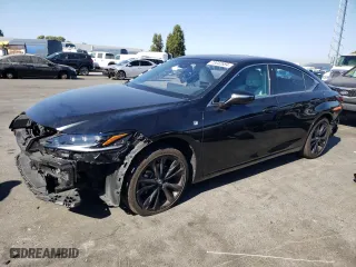 2023 Lexus ES with VIN 58ABA1C17PU027980, listed as a Copart auction lot 73042684 with 136,738 mi miles and Salvage Title. Bid and sale history available at carsss.com. Image 1.