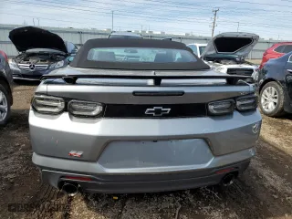 2023 Chevrolet Camaro 2LT with VIN 1G1FD3DS0P0140337, listed as a Copart auction lot 48287125 with 19,535 mi miles and Salvage Title. Bid and sale history available at carsss.com. Image 6.