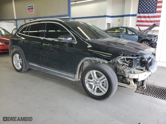2023 Mercedes-Benz GLA with VIN W1N4N4HB6PJ508826, listed as a Copart auction lot 52086985 with 50,275 mi miles and Salvage Title. Bid and sale history available at carsss.com. Image 4.