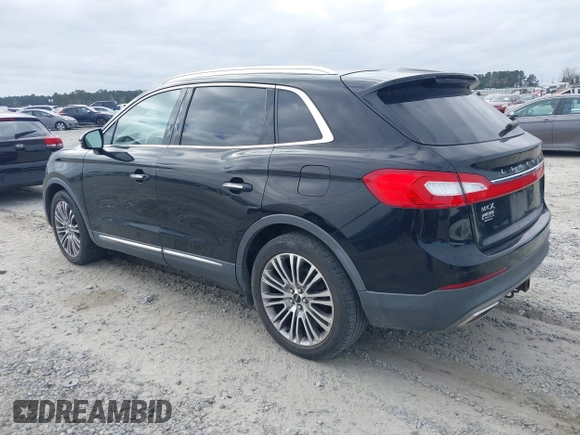 2017 Lincoln MKX Reserve with VIN 2LMPJ6LR0HBL16324, listed as a IAAI auction lot 41157696 with 118,028 mi miles. Bid and sale history available at carsss.com. Image 3.