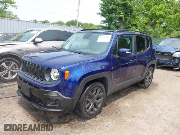 2018 Jeep Renegade Latitude z VIN ZACCJABB8JPH95034, wystawiony jako IAAI lot #42391815 z przebiegiem 47 562 mil mil oraz . Historia ofert i sprzedaży dostępna na DreamBid. Obrazek 2.