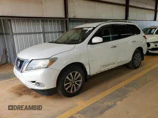2013 Nissan Pathfinder SV with VIN 5N1AR2MN7DC606715, listed as a Copart auction lot 59736545 with 205,823 mi miles and Salvage title. Bid and sale history available at DreamBid. Image 1.