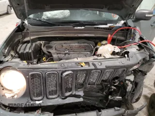 2016 Jeep Renegade Trailhawk with VIN ZACCJBCT2GPC61761, listed as a Copart auction lot 45637815 with 100,055 mi miles and Salvage title. Bid and sale history available at DreamBid. Image 13.