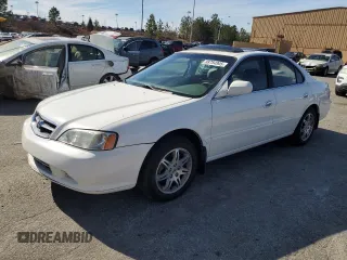 2001 Acura TL with VIN 19UUA56651A034035, listed as a Copart auction lot 88784905 with 0 mi miles and Salvage Title. Bid and sale history available at carsss.com. Image 1.