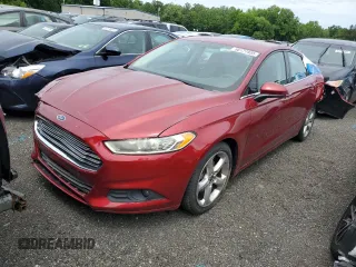 2016 Ford Fusion S with VIN 3FA6P0G76GR255129, listed as a Copart auction lot 56177955 with 96,017 mi miles and Salvage title. Bid and sale history available at DreamBid. Image 1.