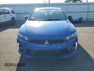 2017 Mitsubishi Lancer ES with VIN JA32U2FU4HU010651, listed as a Copart auction lot 70334394 with 56,252 mi miles and Salvage Title. Bid and sale history available at carsss.com. Image 5.