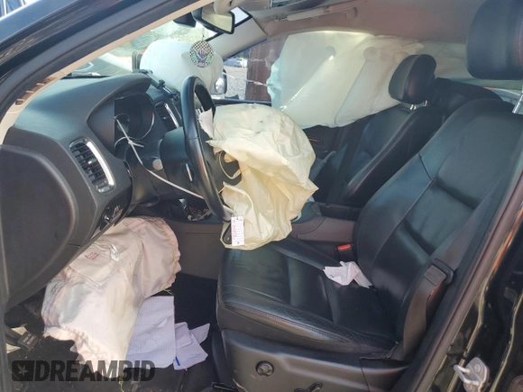 2015 Dodge Durango Limited with VIN 1C4RDHDG4FC145552, listed as a Copart auction lot 57498305 with 150,094 mi miles and Salvage title. Bid and sale history available at DreamBid. Image 7.