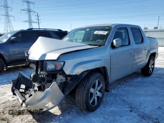 2014 Honda Ridgeline SE with VIN 5FPYK1F60EB012969, listed as a Copart auction lot 46151185 with 0 mi miles and Salvage Title. Bid and sale history available at carsss.com. Image 1.