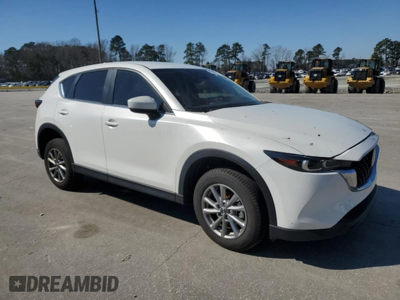 2023 Mazda CX-5 S Select with VIN JM3KFBBM2P0275602, listed as a Copart auction lot 45476235 with 12,017 mi miles and Salvage Title. Bid and sale history available at DreamBid. Image 4.