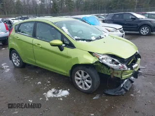 2011 Ford Fiesta SE with VIN 3FADP4EJ5BM130075, listed as a IAAI auction lot 42017406 with 112,244 mi miles. Bid and sale history available at carsss.com. Image 1.