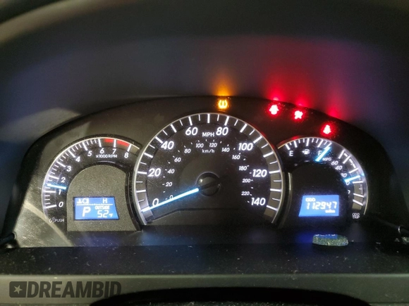 2012 Toyota Camry L with VIN 4T1BF1FK7CU055432, listed as a Copart auction lot 47946035 with 112,947 mi miles and Salvage Title. Bid and sale history available at carsss.com. Image 9.
