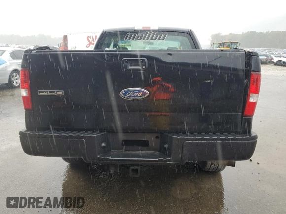 2005 Ford F-150 STX with VIN 1FTRX14W05KC57470, listed as a Copart auction lot 80720524 with 142,958 mi miles and Salvage Title. Bid and sale history available at carsss.com. Image 6.