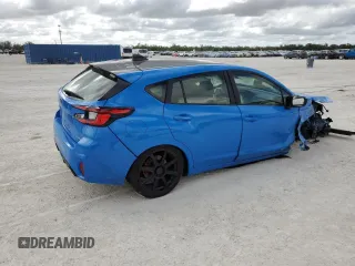 2024 Subaru Impreza Special Sports z VIN JF1GUAFC0R8375868, wystawiony jako Copart lot #48422095 z przebiegiem 13 894 mil mil oraz Nie do naprawy • Non repairable. Historia ofert i sprzedaży dostępna na DreamBid. Obrazek 3.