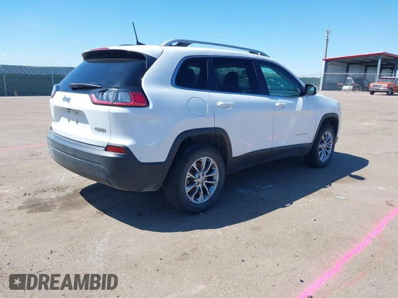 2019 Jeep Cherokee Latitude Plus with VIN 1C4PJMLB8KD112699, listed as a IAAI auction lot 42166892 with 128,396 mi miles and . Bid and sale history available at DreamBid. Image 4.
