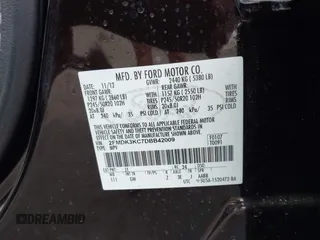 2013 Ford Edge Limited с VIN 2FMDK3KC7DBB42009, выставлен на аукционе IAAI как лот 42096661 с пробегом 147 343 миль миль и . История ставок и продаж доступна на DreamBid. Изображение 9.