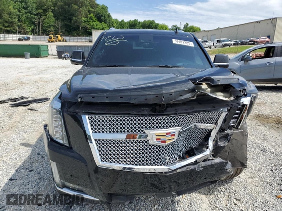 2018 Cadillac Escalade ESV Platinum z VIN 1GYS4KKJXJR360303, wystawiony jako Copart lot #54401285 z przebiegiem 94 802 mil mil oraz Szkody całkowita. Historia ofert i sprzedaży dostępna na DreamBid. Obrazek 5.