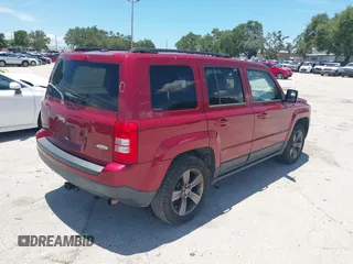 2015 Jeep Patriot High Altitude with VIN 1C4NJPFA9FD341572, listed as a IAAI auction lot 42570960 with 106,264 mi miles and . Bid and sale history available at DreamBid. Image 4.