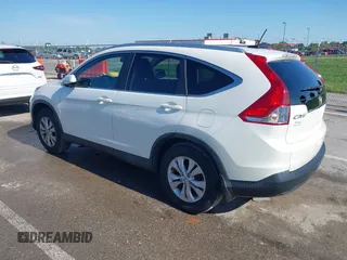 2013 Honda CR-V EX-L z VIN 5J6RM4H75DL039055, wystawiony jako IAAI lot #42368428 z przebiegiem 156 419 mil mil oraz . Historia ofert i sprzedaży dostępna na DreamBid. Obrazek 3.