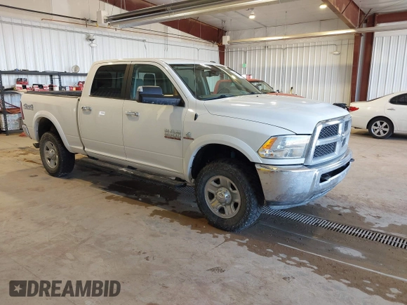 2017 Ram 2500 Big Horn with VIN 3C6UR5DL2HG701033, listed as a IAAI auction lot 41668166 with 95,653 mi miles. Bid and sale history available at carsss.com. Image 1.