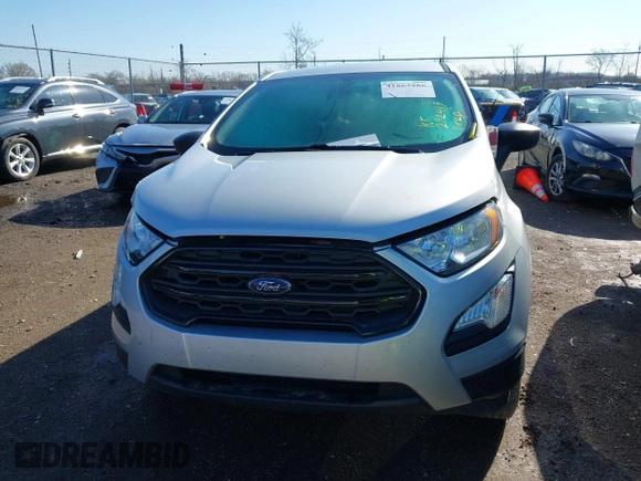 2020 Ford EcoSport S with VIN MAJ6S3FL3LC313897, listed as a IAAI auction lot 41863286 with 29,241 mi miles and . Bid and sale history available at DreamBid. Image 12.