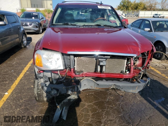 2008 GMC Envoy Denali with VIN 1GKET63M082219107, listed as a Copart auction lot 75519084 with 176,299 mi miles and Clean Title. Bid and sale history available at carsss.com. Image 5.