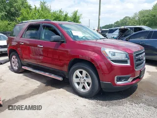 2015 GMC Acadia SLE z VIN 1GKKRPKD7FJ252827, wystawiony jako IAAI lot #42260198 z przebiegiem 97 009 mil mil oraz . Historia ofert i sprzedaży dostępna na DreamBid. Obrazek 1.